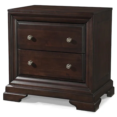 2- Drawer Nightstand w/ Power